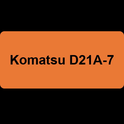 Komatsu D21A-7